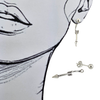 925 silver arrow earrings
