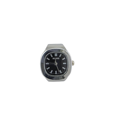 Montre Bague Moderne Carrée - Alberto Bijoux