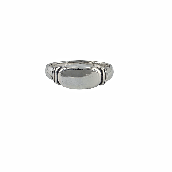 Néo – Bague Style Sceau en Argent Sterling 925 - Alberto Bijoux