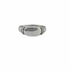 Bague style sceau en argent sterling 925 Néo – Bijouterie Alberto Bijoux
