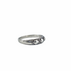 Bague martelée en argent sterling 925 Orion – Bijoux minimalistes Alberto Bijoux Montréal