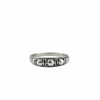 Bague martelée en argent sterling 925 Orion – Bijoux minimalistes Alberto Bijoux Montréal