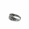 Bague croissant de lune et étoile en argent sterling 925 Selim – Alberto Bijoux Montréal