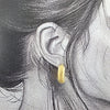 XXL Sculpted Hoop Earrings