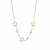 Collier doré avec étoiles ajourées de différentes tailles -Alberto bijoux