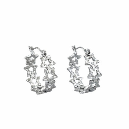 Boucles Sculptées Galaxy - Alberto Bijoux